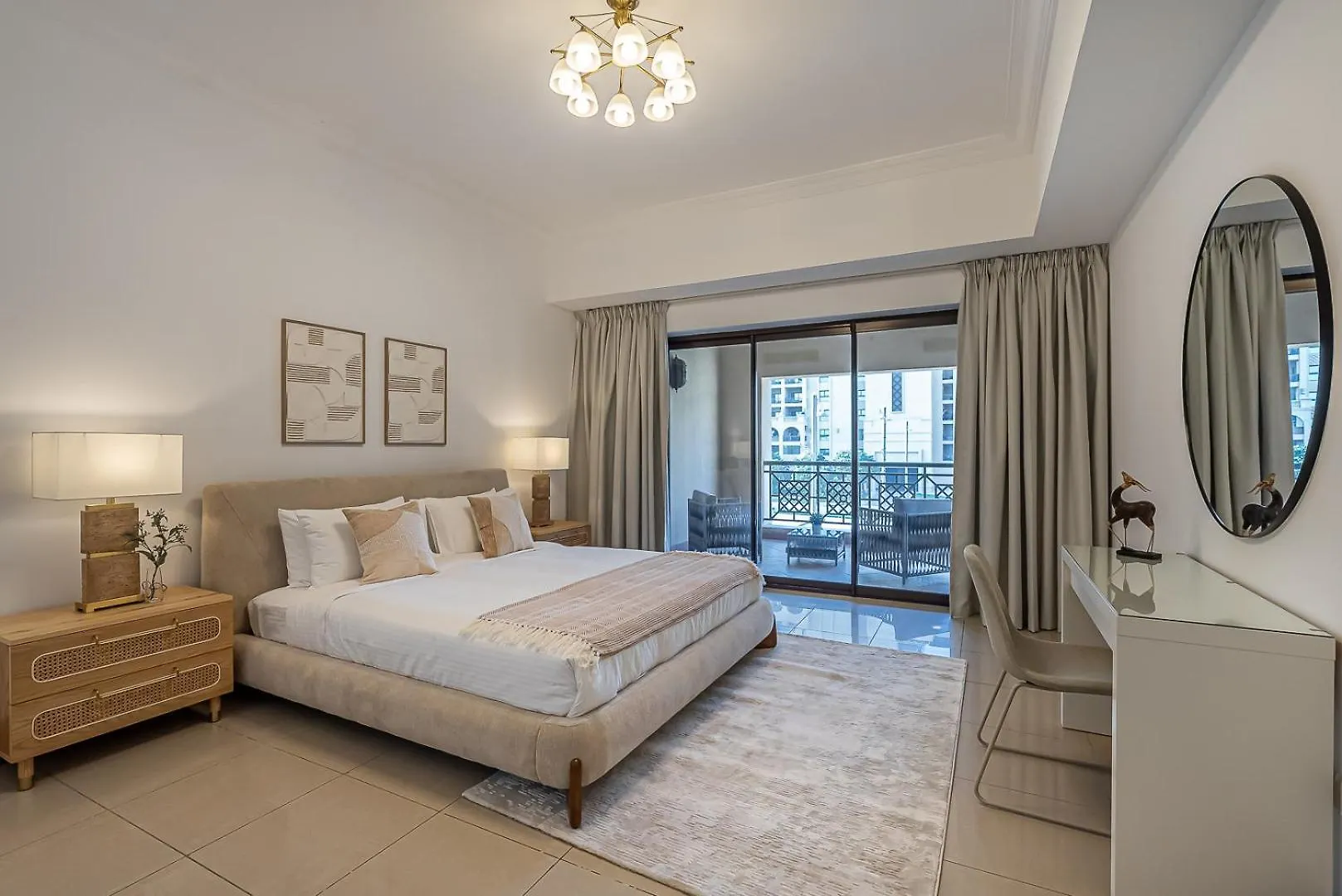 Elegant 1Bdr Apartment In Palm Jumeirah View I Golden Mile Dubai
