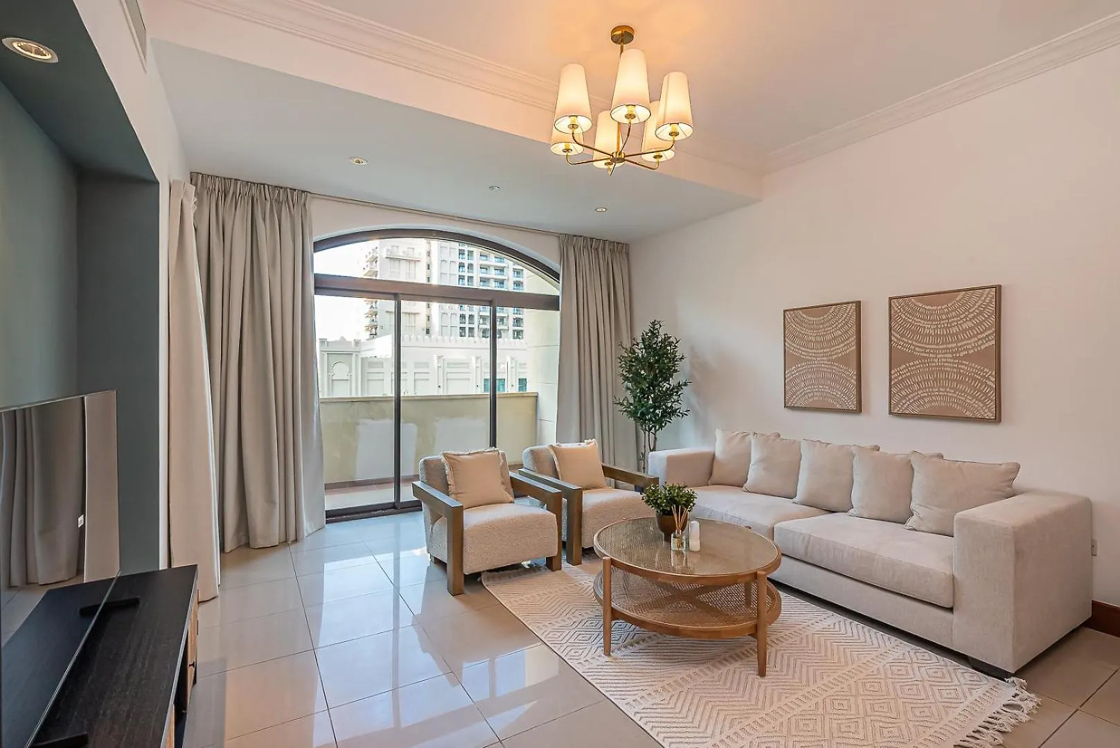 Elegant 1Bdr Apartment In Palm Jumeirah View I Golden Mile Dubai